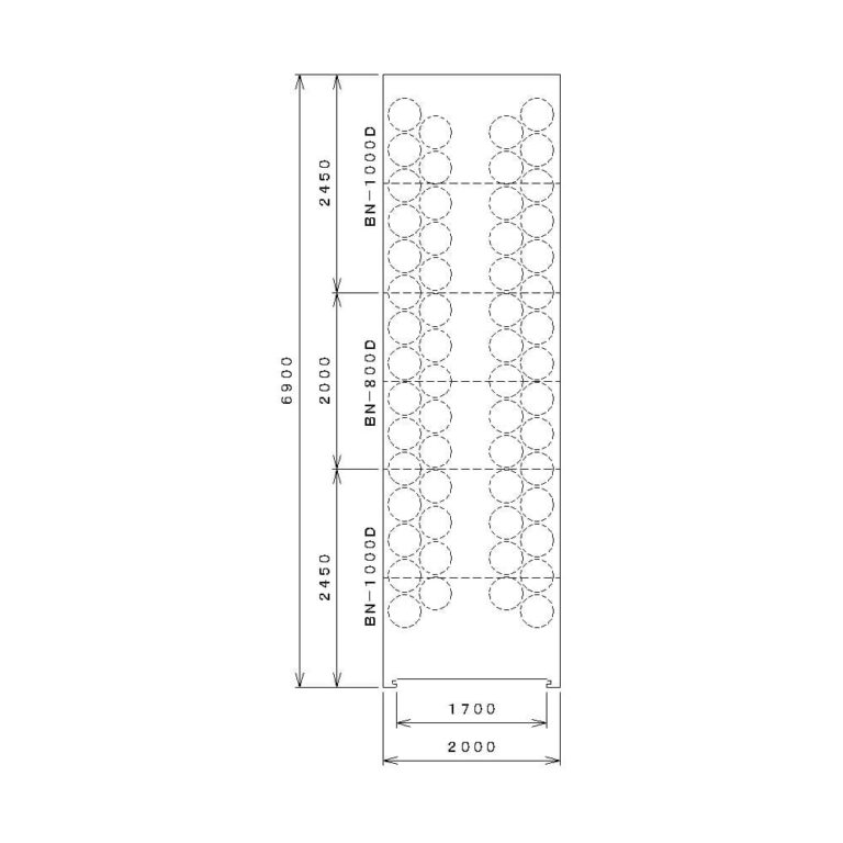 BN-58D(50キロ容器58本用)